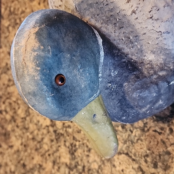 Vintage J.C. Higgins Sears Roebuck Life Like Mallard Decoy - Picture 9 of 9